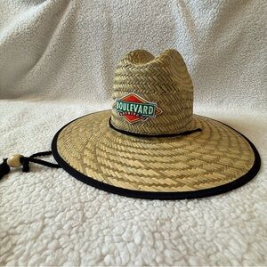 Boulevard Straw Sun Hat from Boulevardia Festival